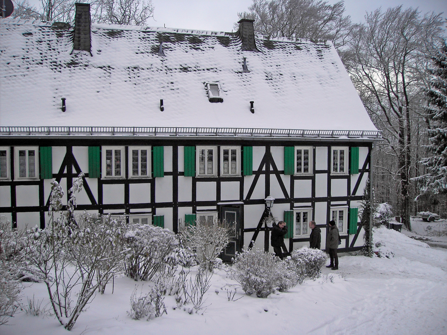 Facherkhaus aus Buschgotthardshütten auf der Ginsburg (Foto Walter Münker)