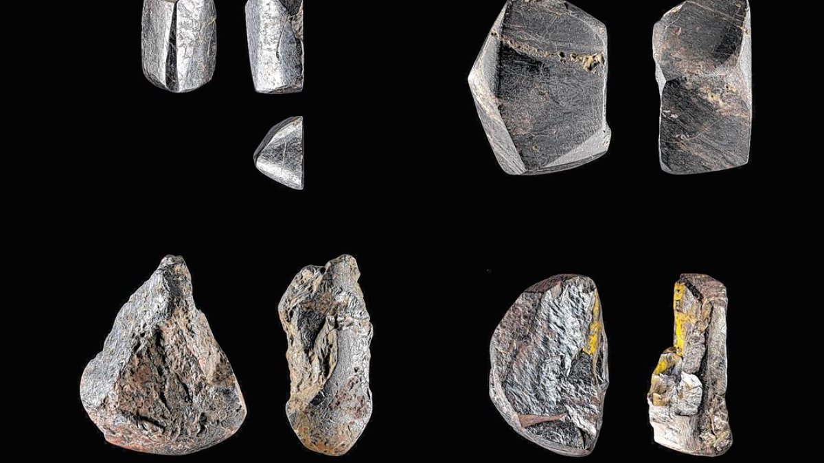 Neue Funde aus dem Siegerland beweisen: Eisen aus Südwestfalen war schon in der Steinzeit begehrt. Hämatit spielte damals eine große Rolle.(Foto Monika Willer)