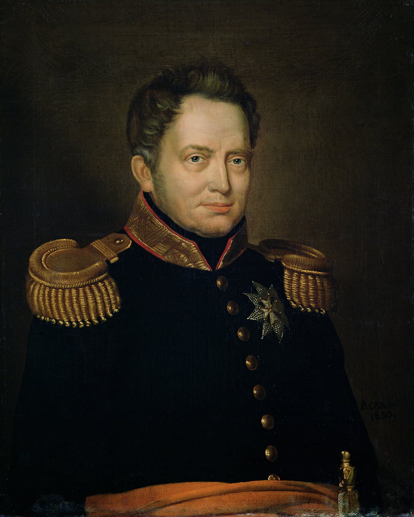 Porträt von Willem Frederik (1772-1843) Prinz von Oranien, 1830  (Bild von Charles Louis Acar)