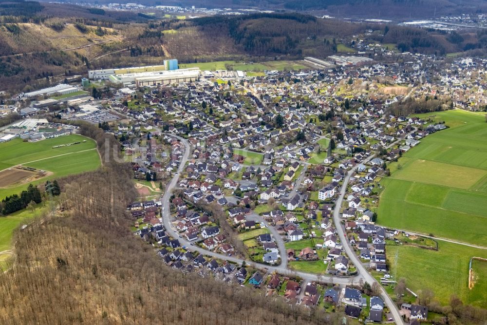 Ortsansicht von Ferndorf 2021 (Luftbild von Haqns Blossey)