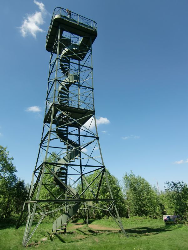 Der Gillerturm in der Nähe der Ginsburg wurde 1892 errichtet. (Bild Bundesamt für Naturschutz)
