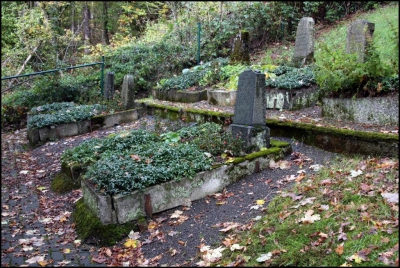 Der Hilchenbacher Judenfriedhof in Jahr 2009 (Bild Gymnasium Stift Kreppel)