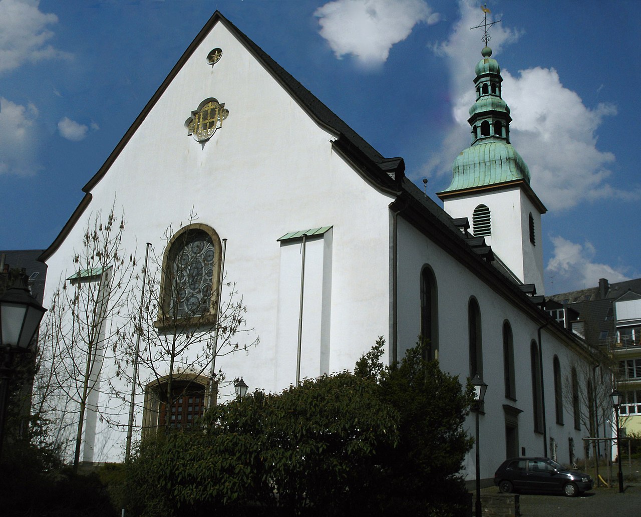 Die Marienkirche in Siegen, Ansicht von Süden (Foto Robert Ionescu)