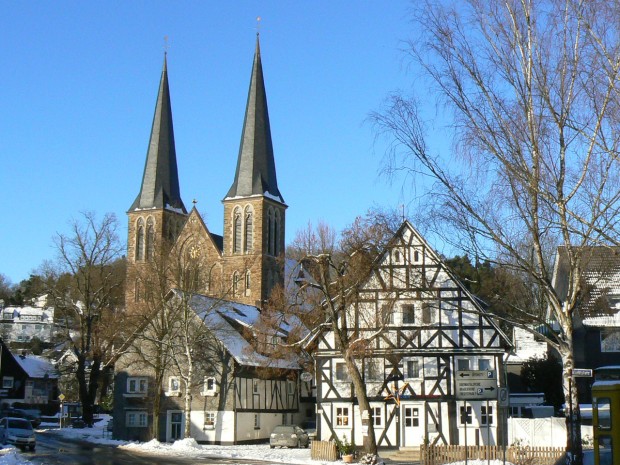 Die Altstadt von Netphen (Bild File:Netphen.jpg)