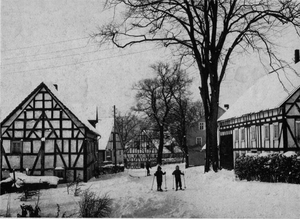 Winter in Alt-Dahlbruch - Hochstraße