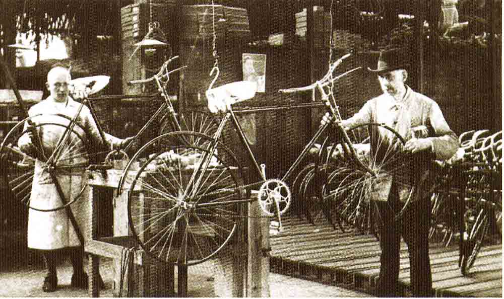 Bis 1933 wurden in Eiserfeld Fahrräder mit dem Markennamen “INGO” gebaut